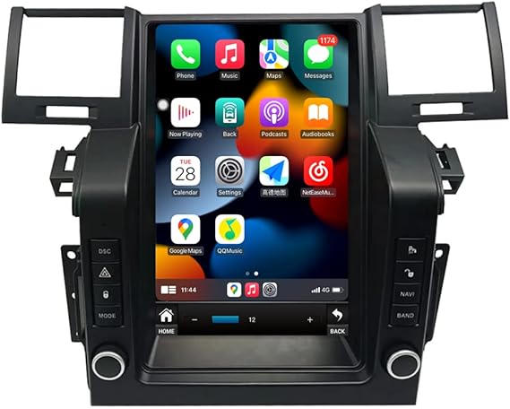 Car Radio for Land Rover Range Rover Sport(2005-2009) Stereo Upgrade | 12 Inch screen,Android 14,8 Core 4G+64G,Carplay/Android Auto