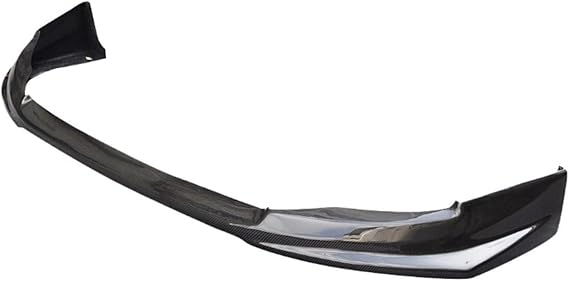 Carbon Fiber Front Splitter Spoiler Bumper Chin Lip Compatible for Mitsubishi Evolution EVO X 10 Lancer 2008-2016 - H2 Style Auto Parts