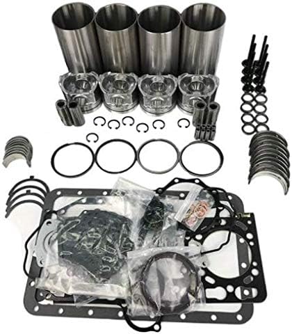Overhaul Rebuild Kit for Mitsubishi S4L Engine SAME Solaris 40 Tractor