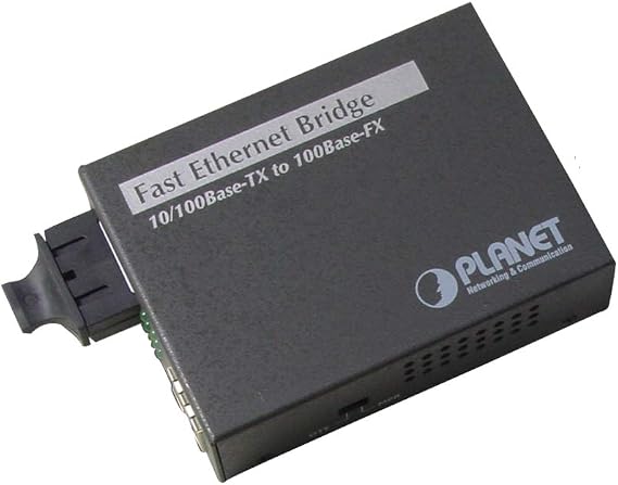 Planet FT-802S15 10/100TX - 100Base-FX Fiber Media Converter (SM, SC, 15Km, LFPT)