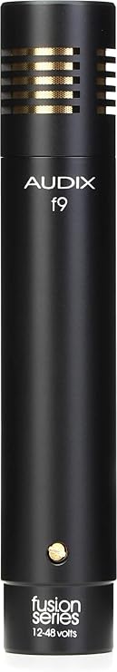 AUDIX f9 Small-Diaphragm Condenser Microphone for Drum Overheads and Acoustic Instruments