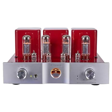 R-35I EL34 x4 Tube Amplifier Headphone Amp Basic Meter Standard Edition (Red)