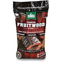 Green Mountain Grills Premium Fruitwood Pure Hardwood Grilling Cooking Pellets with Chery, Beech, and Pecan for Sweet Flavor Meat Grilling