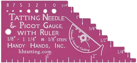 Tatting, Pink Berry
