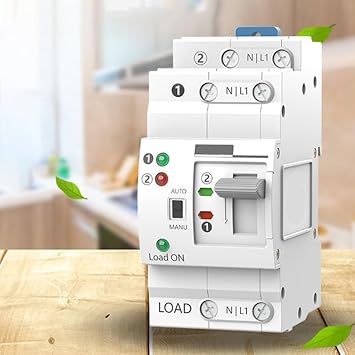 ATS Electrical Transfer Switch, ATS Dual Power Transfer Switch, Mini ATS Transfer Switch, Mini ATS Dual Power Automatic Transfer Switch, For Generator