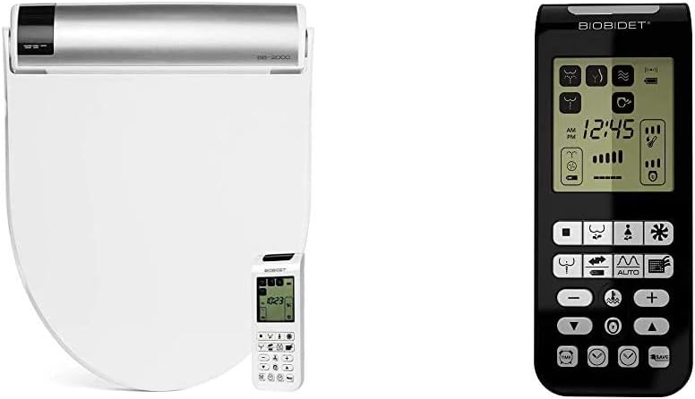 BB-2000 Round Smart Bidet  Black Remote