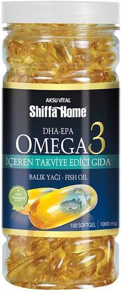 ShiffaHome Shiffa Home OMEGA-3 1000 mg 100 Softjel Paket (1 x 1 Adet)