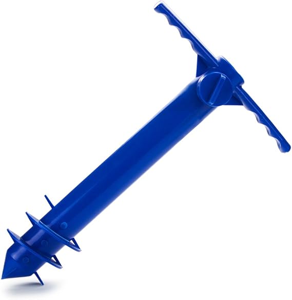 Plastic Beach Umbrella Sand Anchor, Rust-Free and Extra-Tough