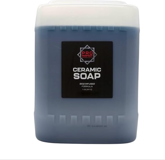 Pro Perfect Ceramic Soap, Professional Car Wash Formula, 5 Gallon