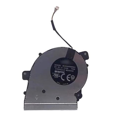 This CPU+GPU Cooling Fan for Lenovo Ideapad Yoga 530-14 530-14ARR 530-14ISK 530-14IKB Flex 6-14IKB 6-14ARR Discrete Graphic Laptop 5V 0.5A 4 PIN BAZA0605R5H Y004 BAZA0505R5H Y005 (Cooling Fan 2)