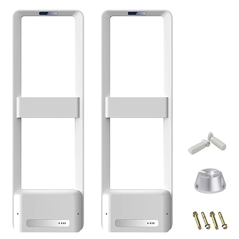 Retail Anti Theft Equipment, AM 58KHZ EAS Security System, Super Wider Detection System, Audible and Visual Alarm, for Supermarkets, Clothing Stores, and Retail Stores