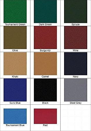 ProForm 8' High Speed Professional Pool Table Cloth Felt - Euro Blue