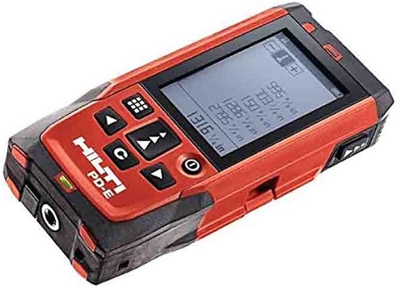 Hilti 2062051 PD-E Laser (1 mW, 635 nm, Class 2, Class II )Range Meter with Soft Case