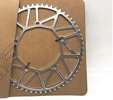 LITEPRO Ultra Lightweight 58T Chainring for Brompton Silver 109g