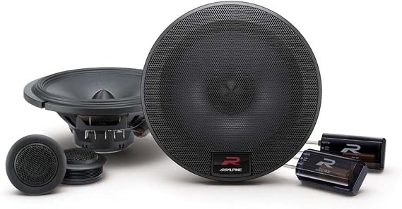 Alpine R-S65C.2 6.5 Inch Component 2-Way Speakers (Pair)
