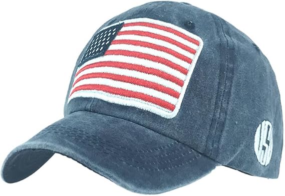 USA Flag Baseball Cap Adjustable hat Embroidered Dad Hat American Flag hat