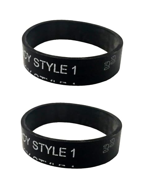 Replacement Vacuum Cleaner Belts Compatible with Dirt Devil Type 1 Hand Held Vacuum Belt 2-Pack