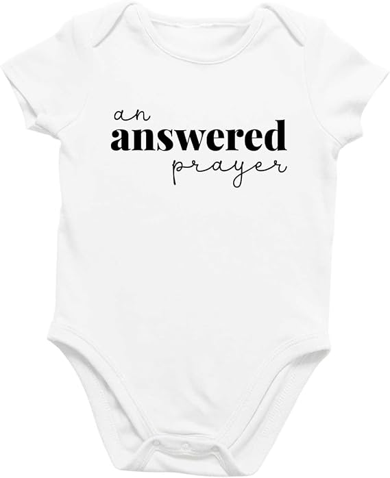 Printique Organic Cotton Baby Onesie - Infant Bodysuit, Soft Breathable Newborn Outfit, Unisex Baby Clothes, Snap Closure