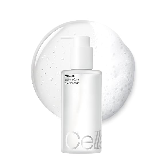 Celladix 131 Pore Care BHA Gel Cleanser, Gentle Daily Face Wash for Oily, Sensitive & Acne-Prone Skin, Pore Minimizer with 10% 4HA Complex, Hydrating Deep Cleanse, Korean Skincare, 6.76 Fl Oz