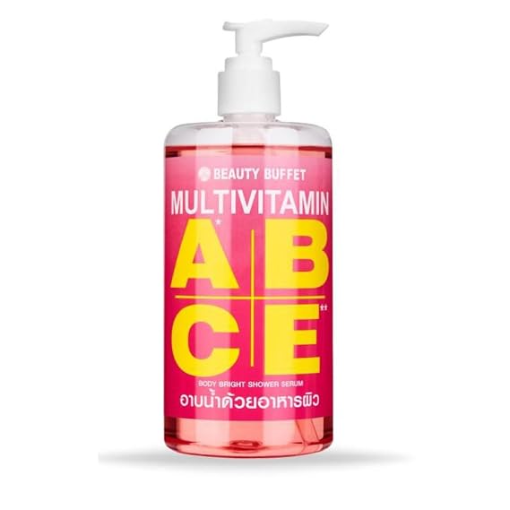 BEAUTY BUFFET MULTIVITAMIN BODY BRIGHT SHOWER SERUM (450 ML), 15.87 Fl Oz (Pack of 1)