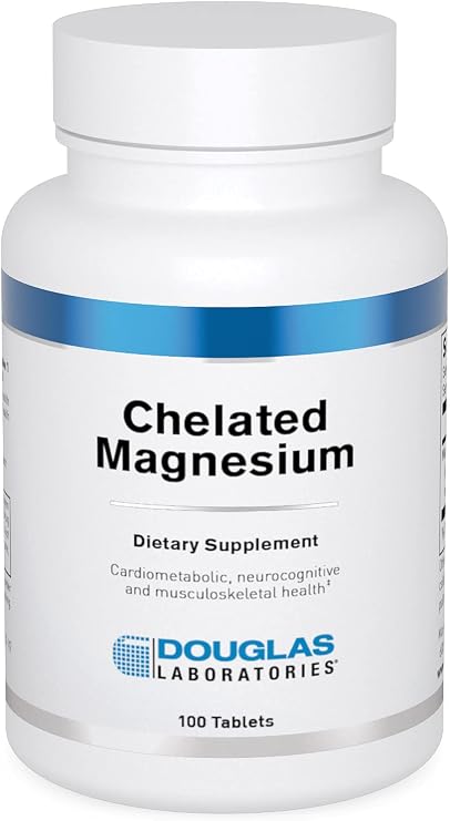 Douglas Laboratories Chelated Magnesium, 100 Tablets