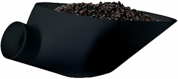 Rattleware Kilo Bean Scale Scoop, Black, 1 Kilo / 2.2 lb Coffee Bean Scoop