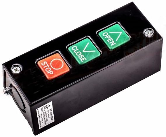 Garage Door Opener 3 Button Wall Mount PBS 3 Control Station L8