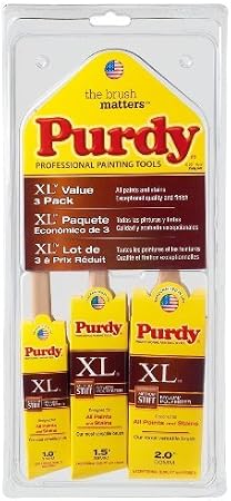 Purdy XL Multi-Pack Medium Stiff Assorted Paint Brush Set