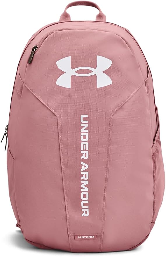Under Armour Unisex-Adult Hustle Lite Backpack, (697) Pink Elixir/Pink Elixir/White, One Size Fits All
