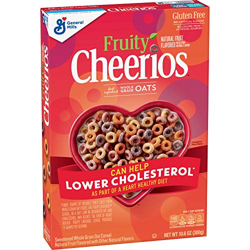 Fruity Cheerios Gluten Free, Breakfast Cereal, 10.6 Oz