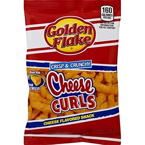 Golden Flake Cheese Curls (4pack 1.75oz)