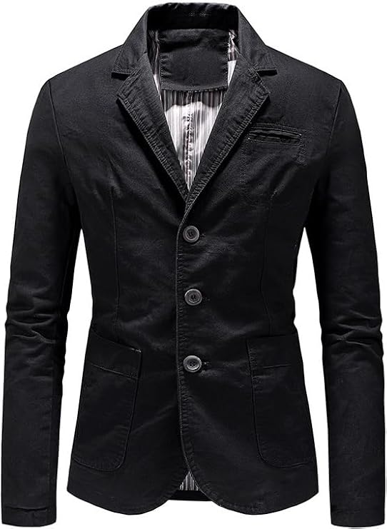 Suit Collar Jacket Spring and Autumn Business Casual Jacket Tops Suit Cotton
