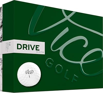 Vice Drive Golf Balls White