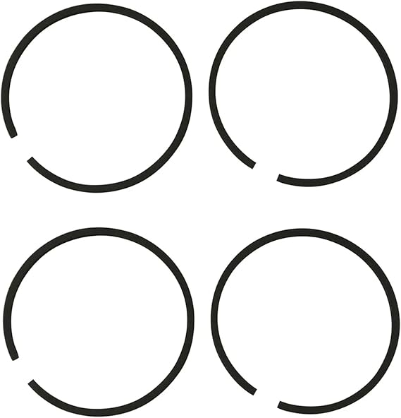 4pcs Piston Ring 37mm * 1.5mm For TD33 TG33 Trimmer Brushcutter Blower Chainsaw