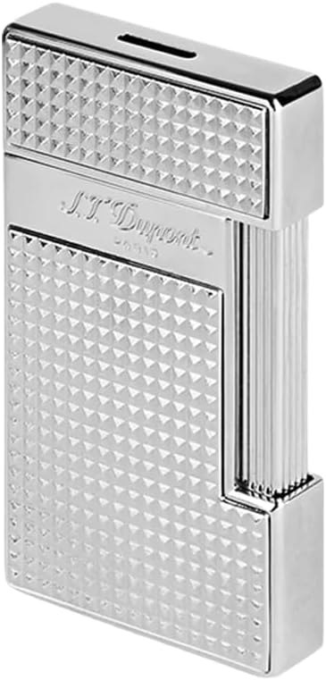 S.T. Dupont Slimmy Line 2 Lighter - Chrome Diamond Head