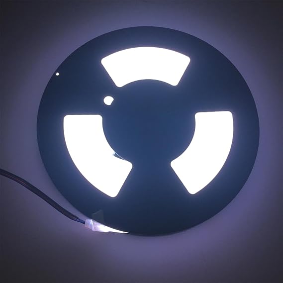 DC12V 6500K White Silicone LED Neon Rope Light, Waterproof for Indoor & Outdoor Decoration DIY Signboard .16.4FT /5 Meters