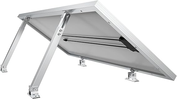 RICH SOLAR Adjustable Solar Panel Tilt Mount Brackets Support up to 300 Watt Solar Panel for Roof, RV, Boat and Any Flat Surface, for on-Grid/Off-Grid Systems