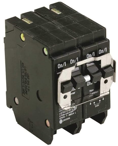 Eaton BQC230230 Quad Breaker 2 - 2P 30A Ct, 1 " x 1 " x 1"