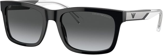 Emporio Armani mens Ea4224 Rectangular Sunglasses