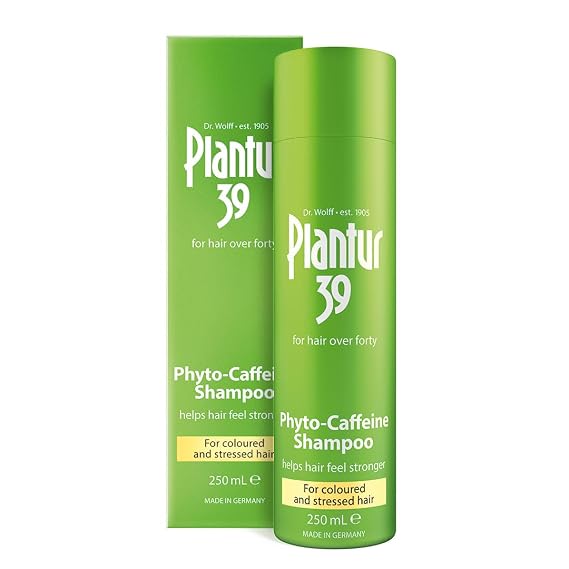 Plantur 39 Phyto Caffeine Shampoo for Coloured & Stressed Hair (250ml)