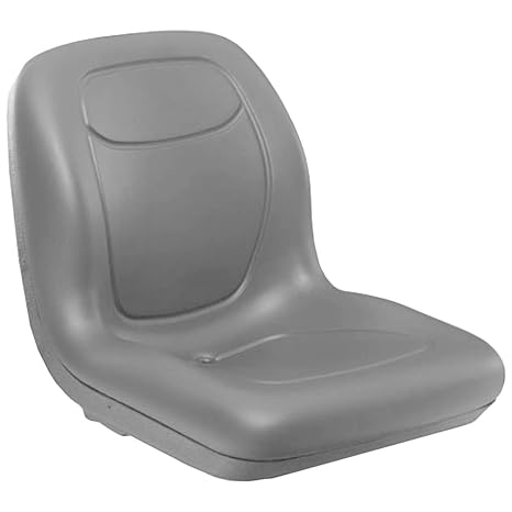 Stens High Back Seat, Toro 112-2923, ea, 1, Gray | OEM replacement, fits Toro, replaces Simplicity: 5061599 5061599SM, for tractor, 18 3/4 in Width, Color Gray, 420-282