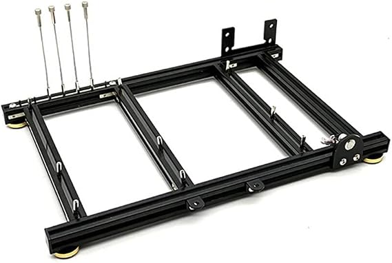 PC Case Open Frame ITX MATX Computer Chassis Rack Horizontal DIY Computer Case Desktop Aluminum Bracket Support ATX Power Supply