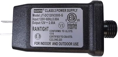 Poeland Power Supply 12V 2A for Garden Lights