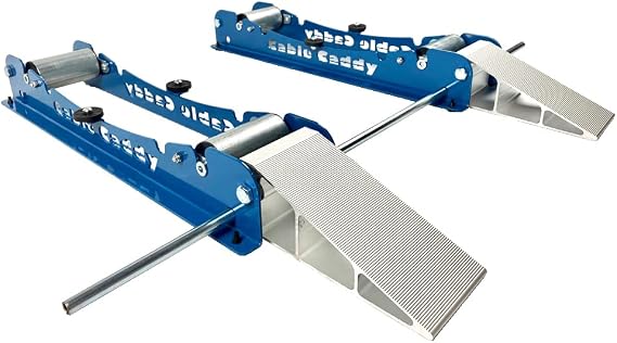 Cable Dispenser - Cable Caddy Twin 3in1 for Big Cable reels up to 40 inch