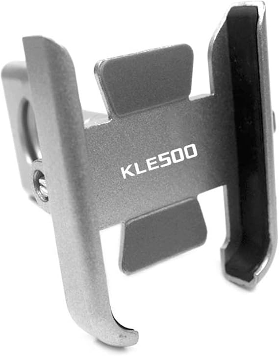 Mount Bracket for Kawasaki KLE 500 Motorcycle Accessories Aluminum Mobile Phone Bracket Stand Holder (Color : Handlebar Silver)