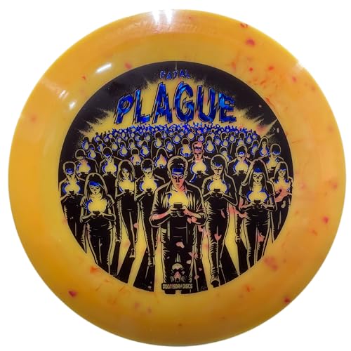 DOOMSDAY DISCS Plague Distance Driver | Advanced Disc Golf Driver | Firm Fatal Plastic
