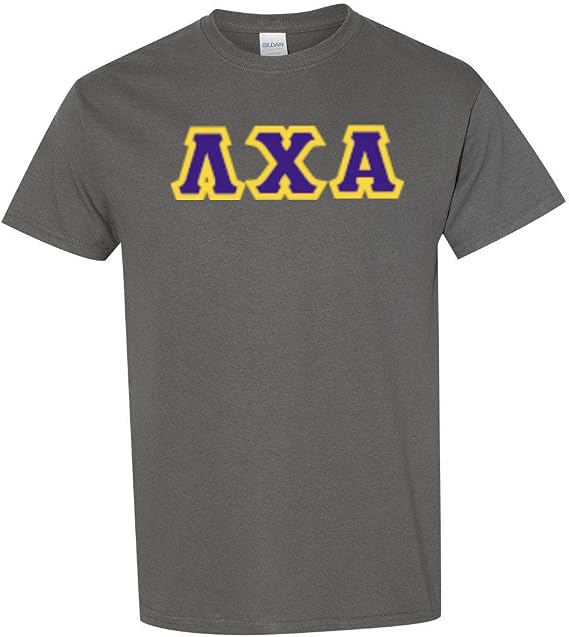 Mega Greek Mens Lambda Chi Alpha Letter T-Shirt