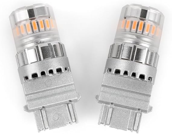 3137A ECO Series 3156/3157 LED Light Bulbs Amber (2 EA)