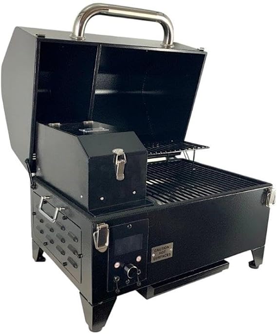 Freedom Portable Pellet Grill & Smoker, 242 Sq In, Dual Probes