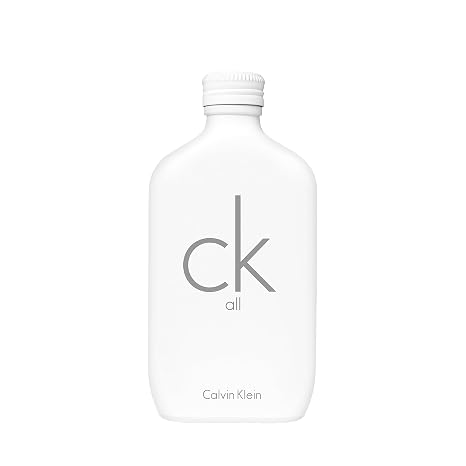Calvin Klein CK All Eau de Toilette Citrus Unisex Fragrance With Notes of Bergamot, Grapefruit Flower, Rhubarb & Vetiver Luxury Unisex Perfumes Long Lasting Fragrance